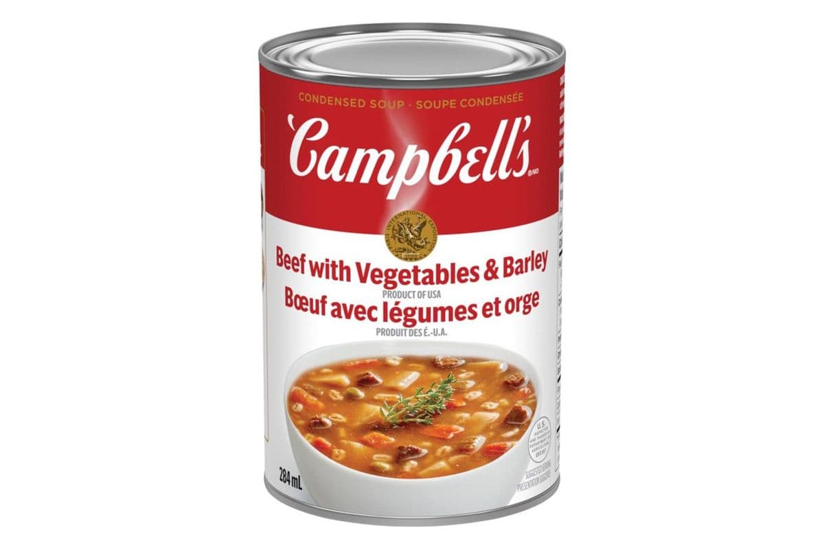 Campbell's - Beef With Vegetables & Barley Soup (284ml)