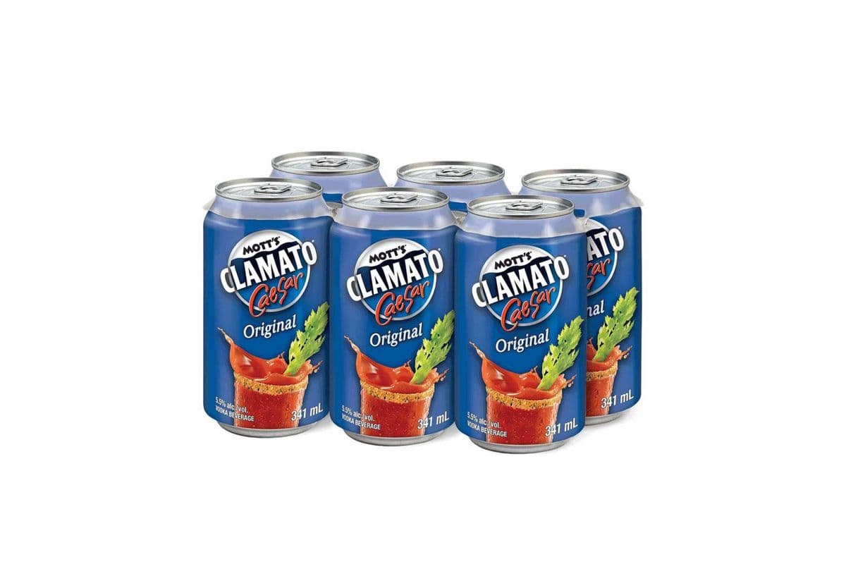 Mott's Clamato Original Ceaser (6 Packs) (6 x 355ML)
