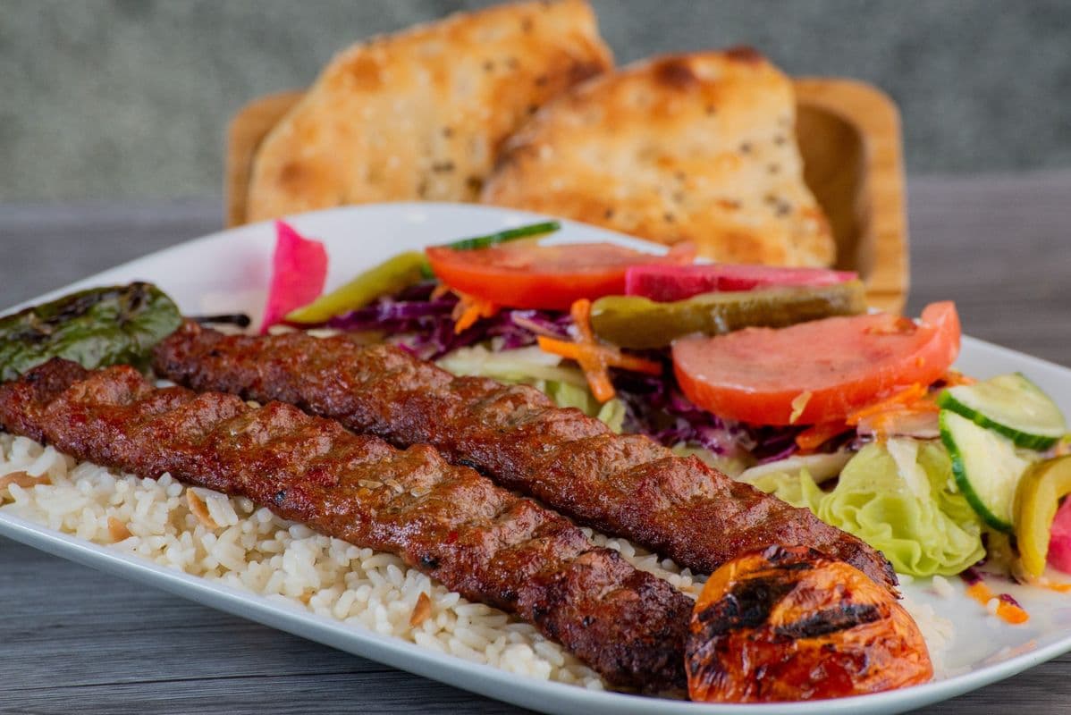 Adana Kebab Plate