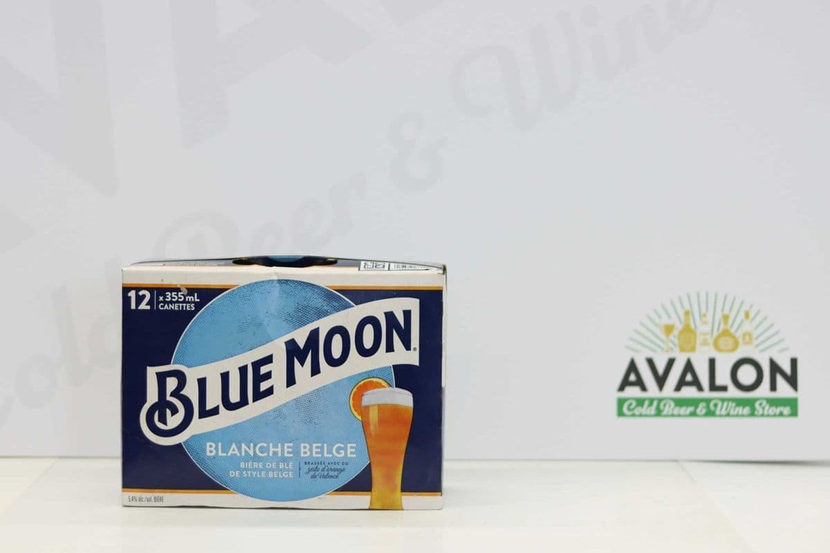 Blue Moon Belgian White 12 Pack Cans (12 x 355 ml)