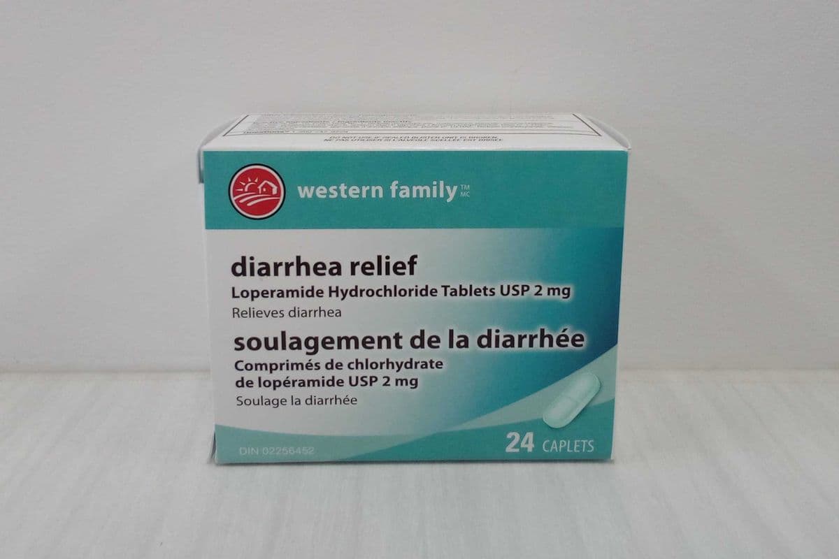 Western Family - Diarrhea Relief (24 Tabs)