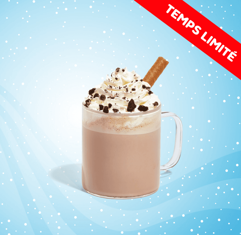 Chocolat chaud artisanal - Biscuits et Crème / Artisanal Hot Chocolate - Cookies & Cream