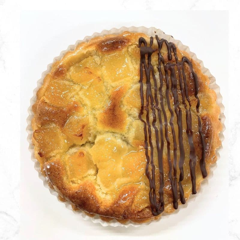 Tarte poire chocolat