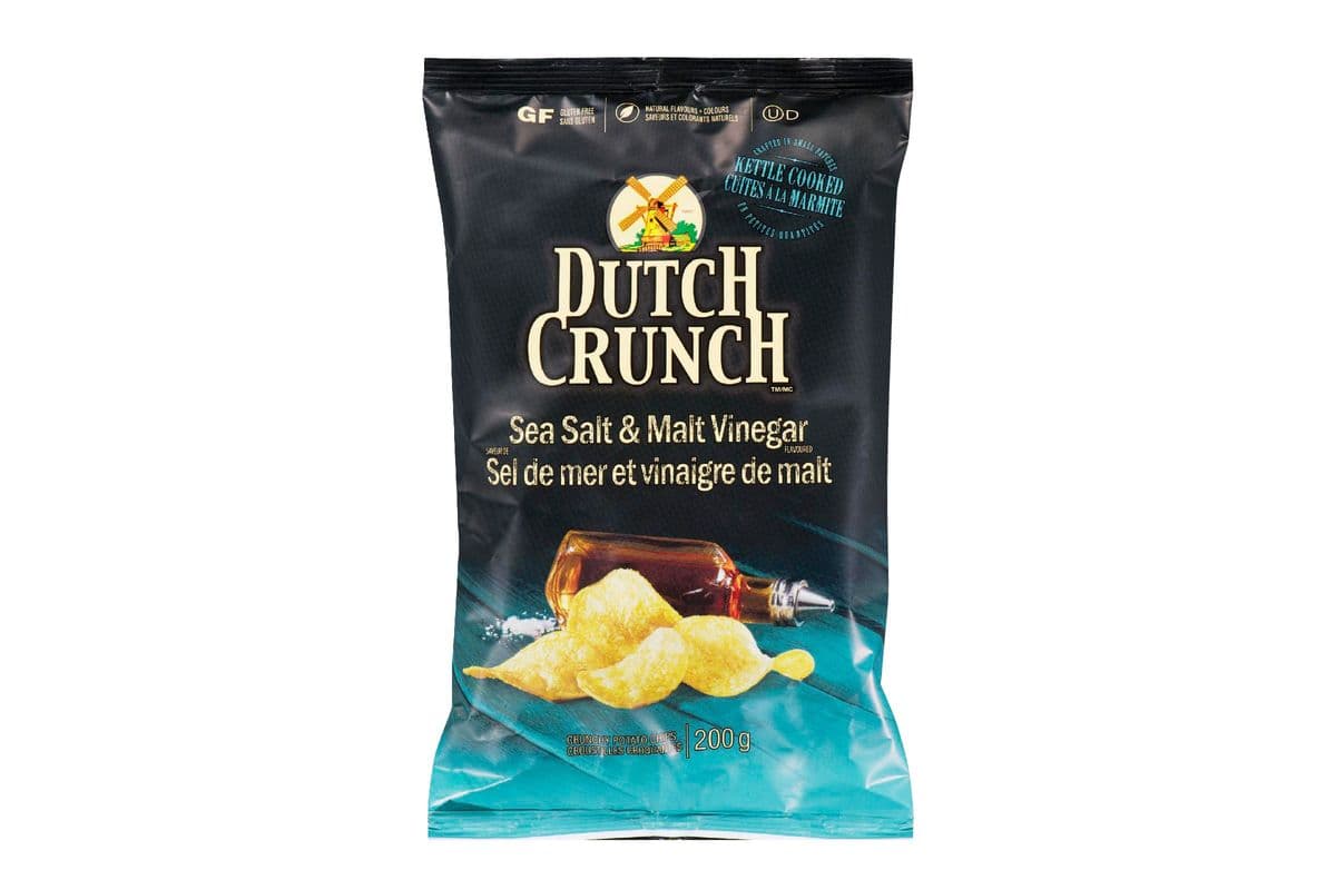 Dutch Crunch Sel de mer et vinaigre (200g) 77138 / Dutch Crunch Sea Salt & Vinegar (200g) 77138