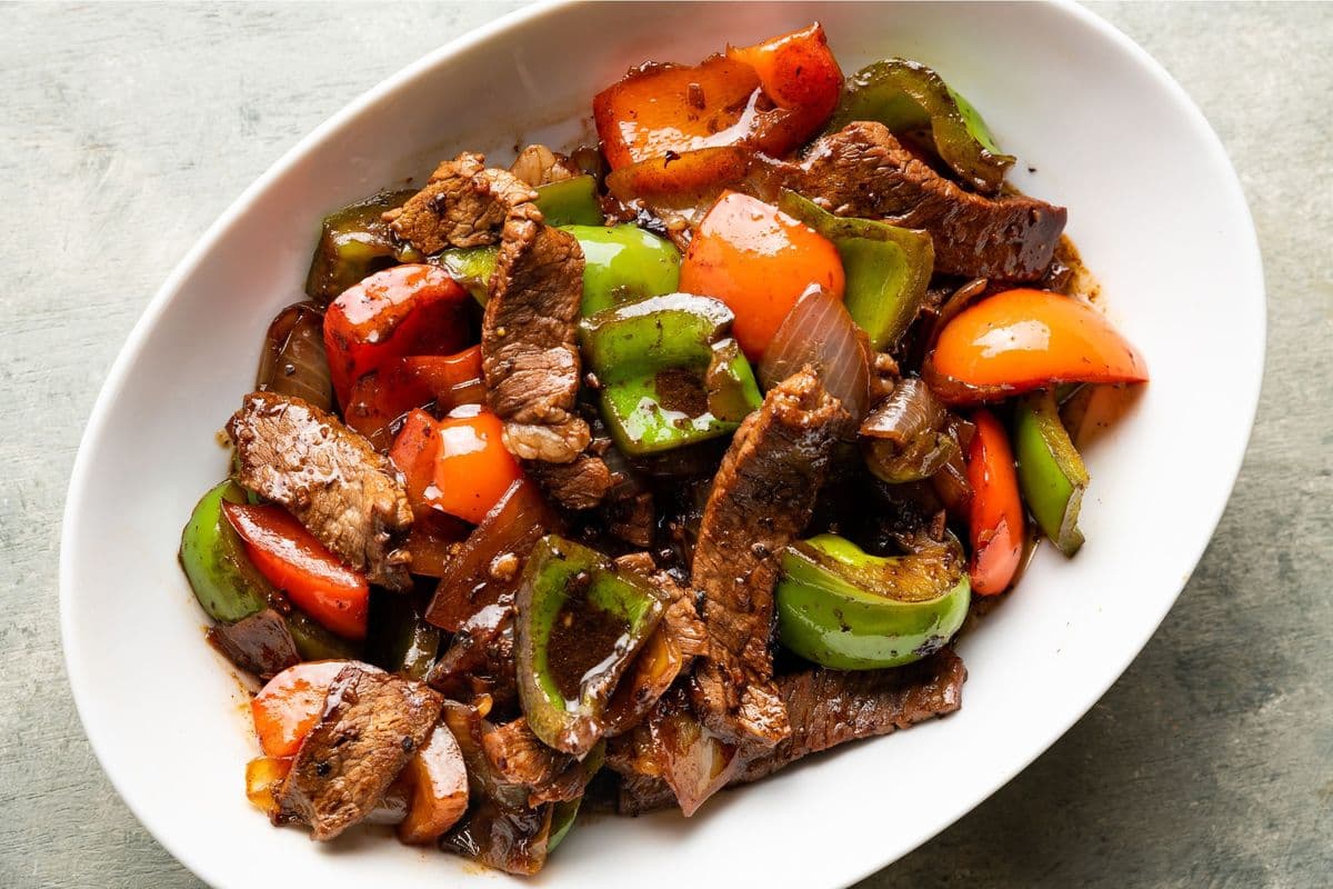 Beef with Black Bean Sauce