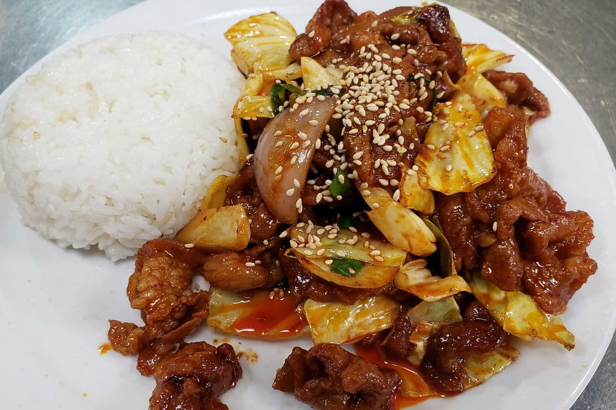 M11. Pork Bulgogi with Rice