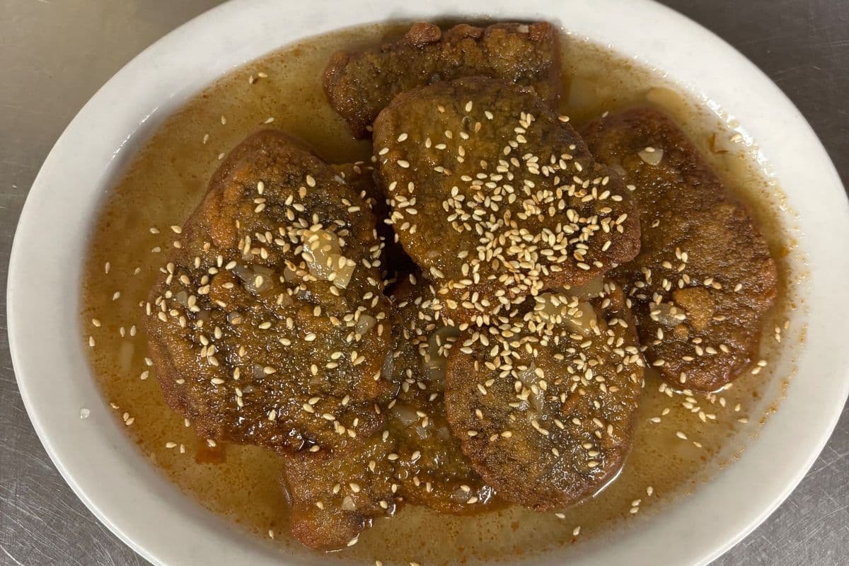 75. Honey Garlic Veal