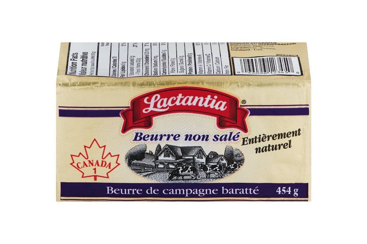 Lactancia - Beurre Non Salé / UnSalted Butter (454 g)