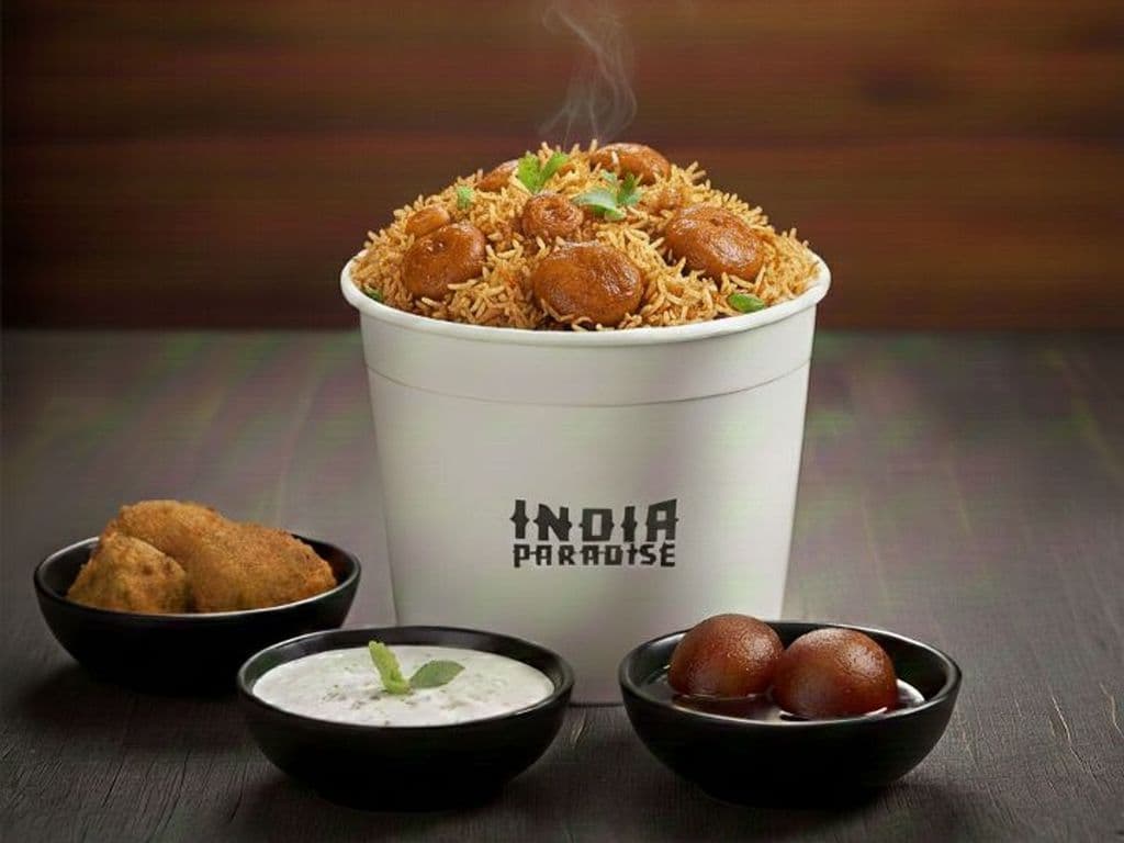 Mushroom Ghee Roast Biryani Bucket #2