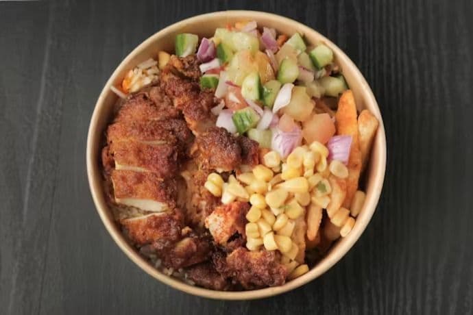 Bol poulet chaud Nashville/ Nashville Hot Chicken Bowl