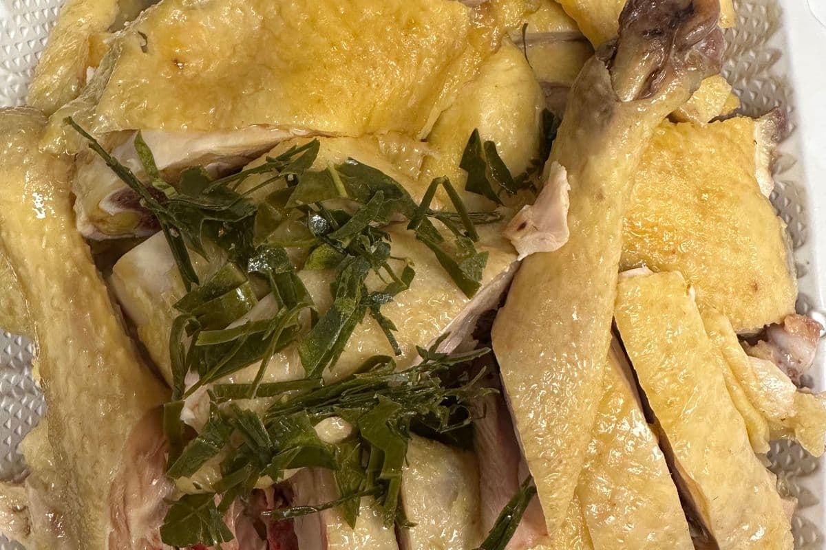A16.Whole Chopped Free Range Chicken-切好整隻雞-Nguyên Gà Chặt