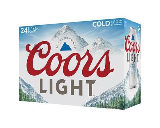 Coors Light, 24 x 355 ml