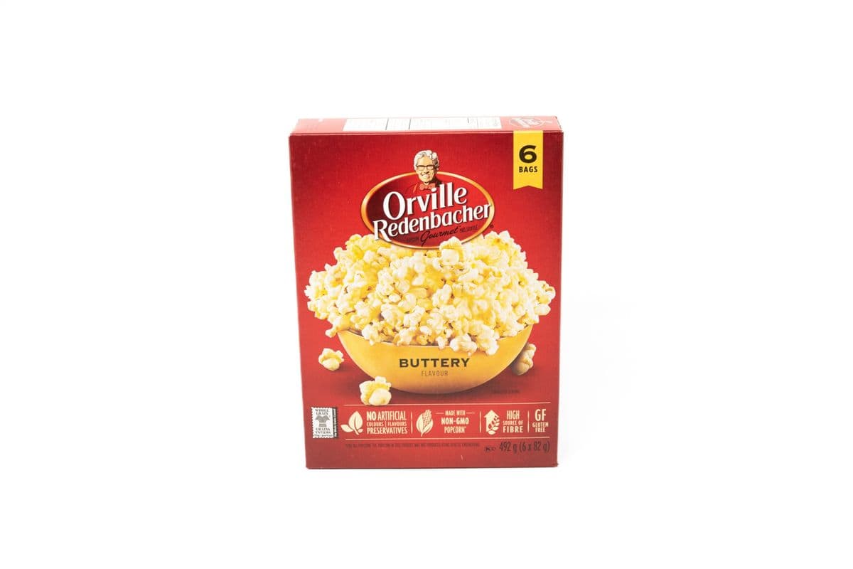 Orville Microwave Popcorn (6 pack)