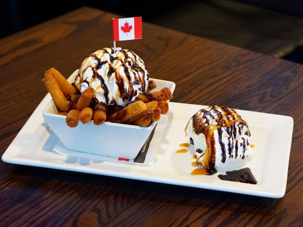 Caramel Chocolate Dessert Poutine