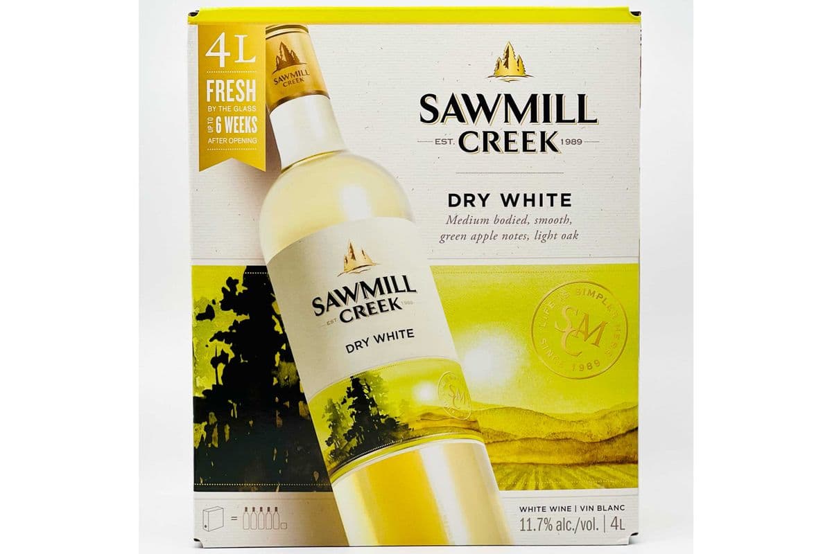 Sawmill Creek Dry White (1 x 4 L)