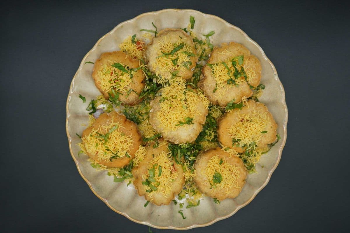 Dahi puri chat