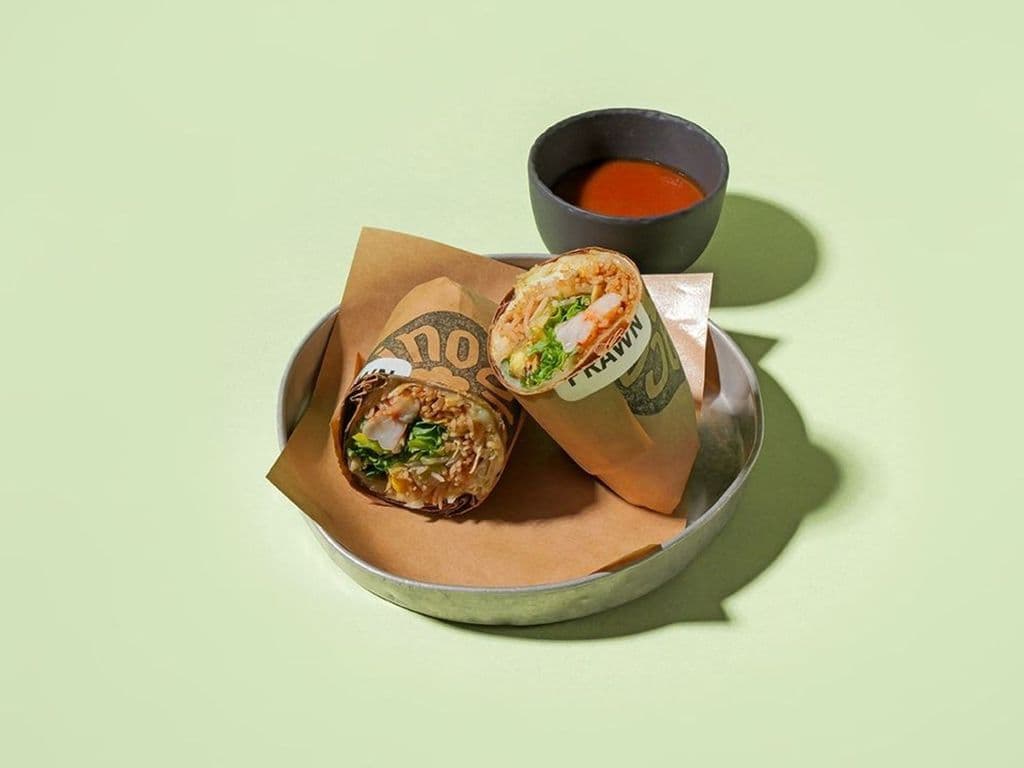 Chipotle Prawn Burrito
