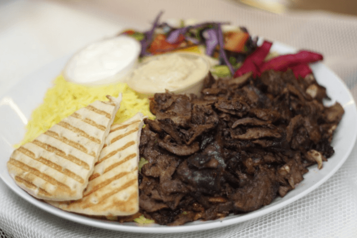 Beef Shawarma Plate