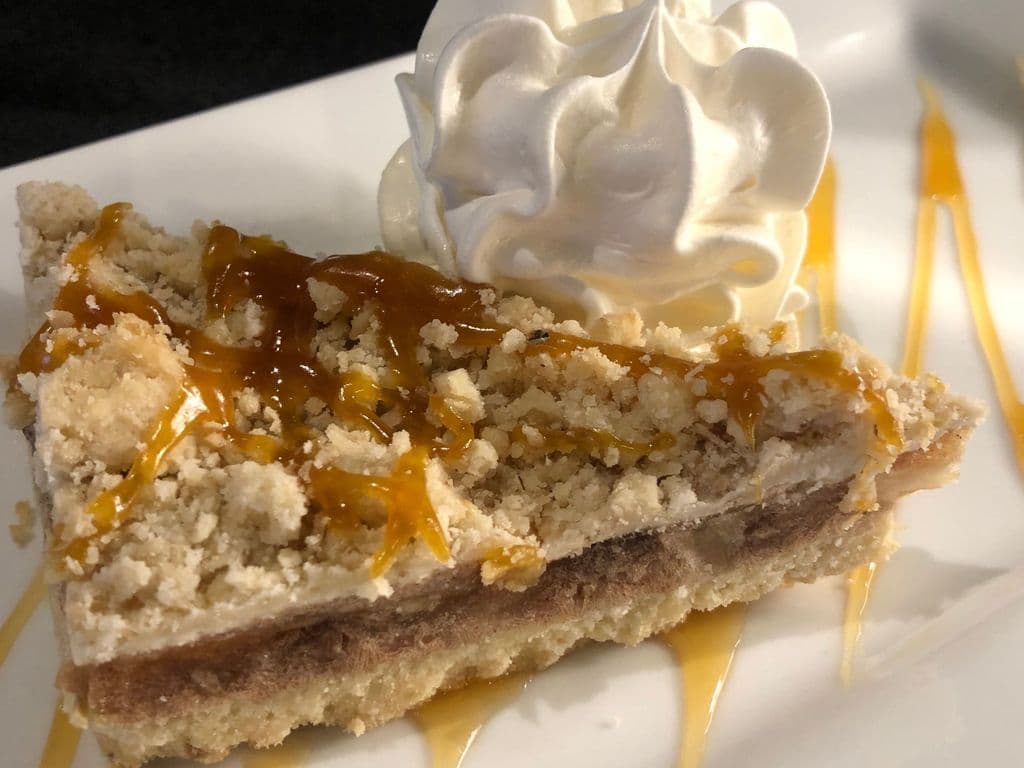 Caramel Toffee Apple Square