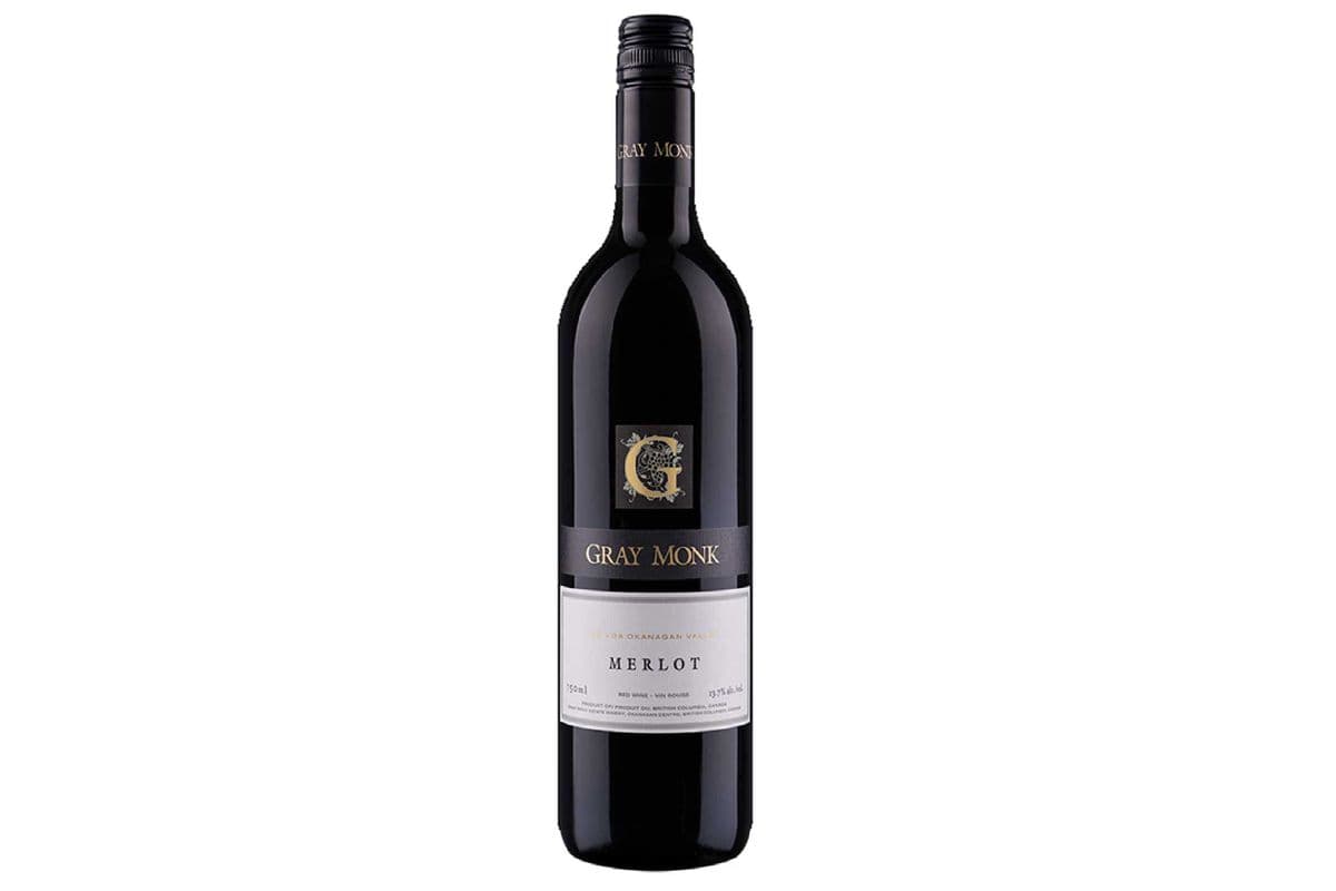 343111. GRAY MONK MERLOT (1 x 750ML)