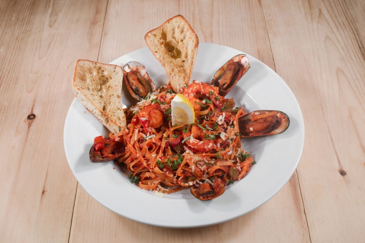 Seafood Linguine