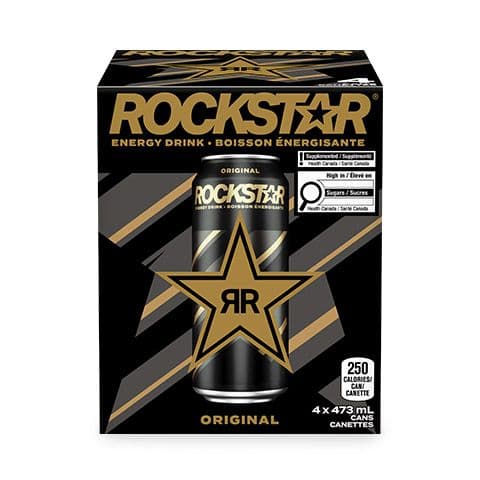 Rockstar Energy 4 Pack (was $19.89)
