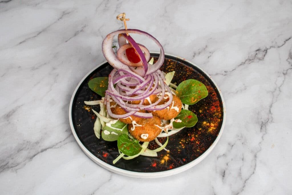 Dahi Ke Kebab and Pop