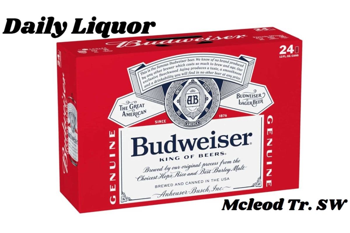 BUDWEISER 24 CANS (1 x 24 PCKS )