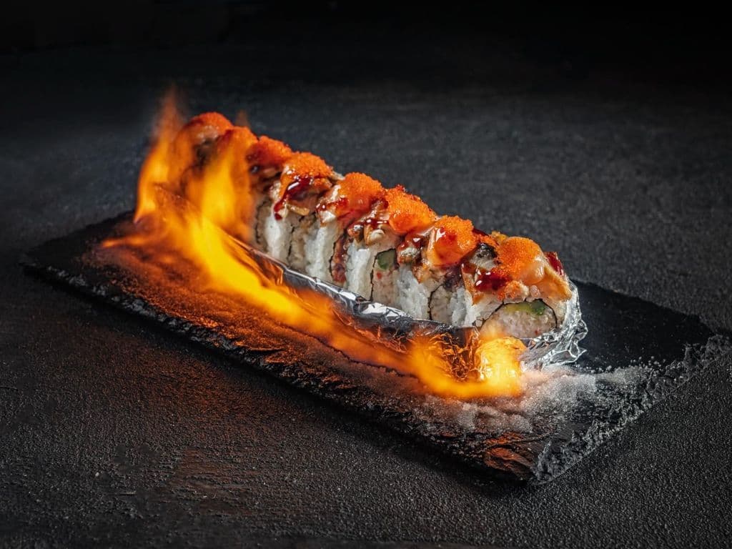 Blazing Unagi Roll.