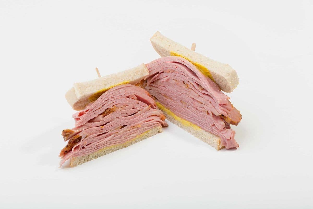 Sandwich à la viande fumée
