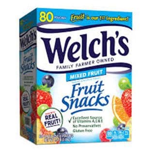 Welch's Gluten Free Mixed Fruit Snacks (22 g)