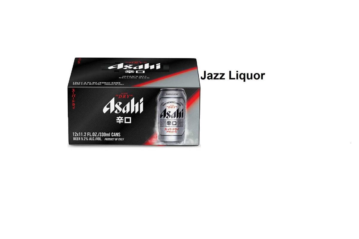 ASAHI SUPER DRY 12 CANS (1 x 12×330ML )