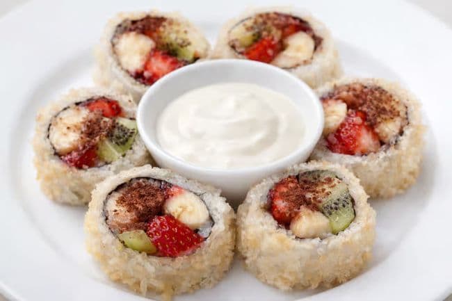 124. Dessert de sushi / Sushi Dessert