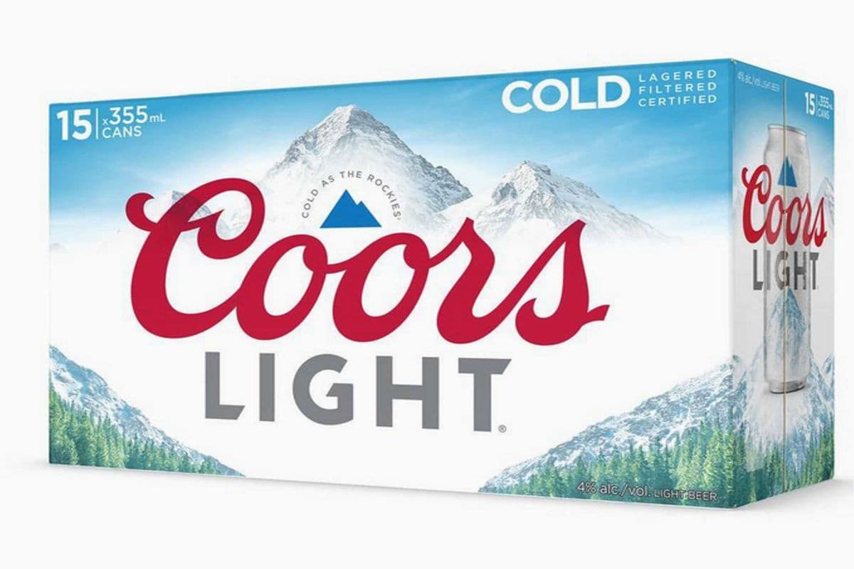 COORS LIGHT (15 x 355ML)