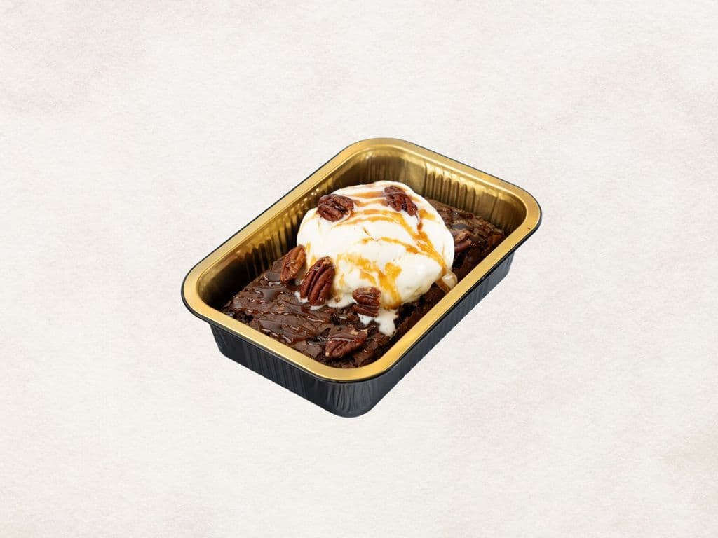 Fresh Brownie & Ice Cream