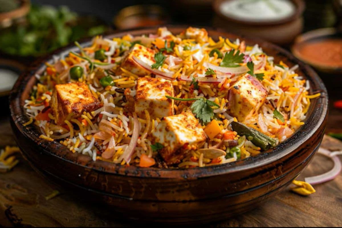 Paneer Dum Biryani