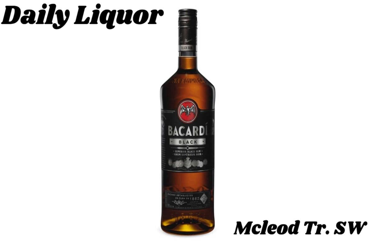 BACARDI BLACK RUM 1140ML (1 x 1140ML)