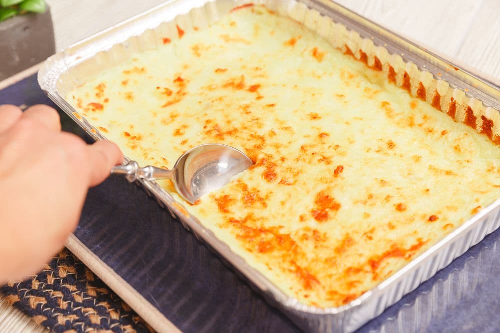 Mashed Potato Tray Bake at Home