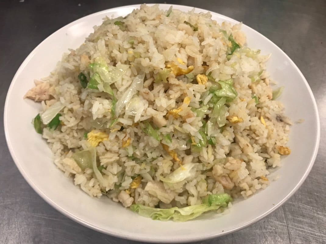 109. Chicken Fried Rice with Salted Fish