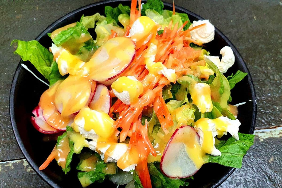 Spicy Smoked Salmon Salad