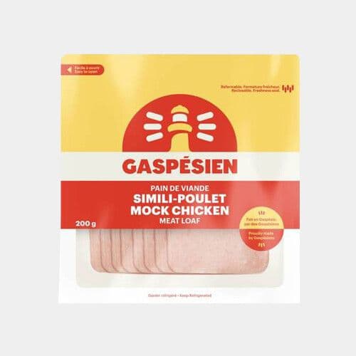 Gaspésien Pain de viande simili-poulet (200g) / Gaspésien Mock Chicken Meat Loaf (200g)