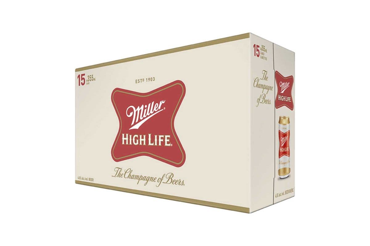 120799 - Miller High Life (15 x 355ml)