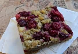 Cranberry Apricot Bar