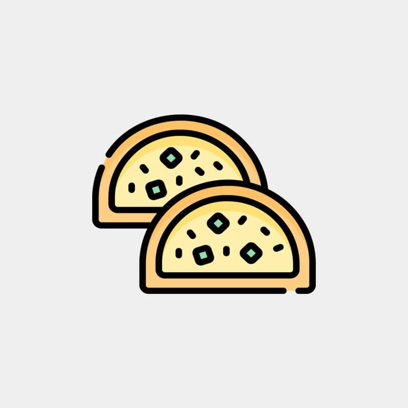 Pain à l'ail au gratin / Garlic Bread au Gratin