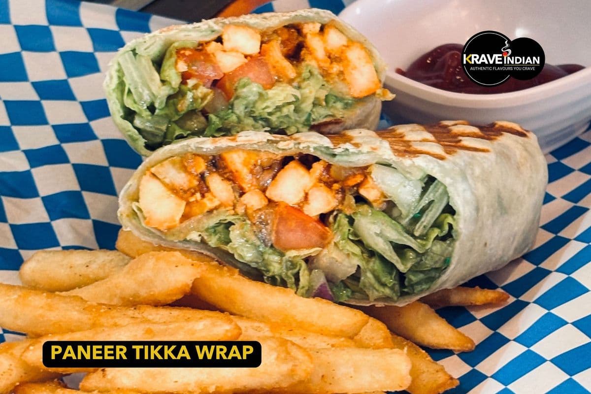 Paneer Tikka Wrap (1 order)