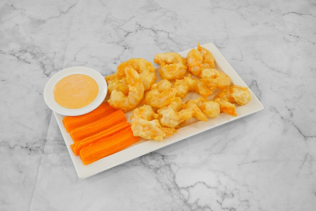 7. Deep Fried Shrimps (12) - Tom lan bot