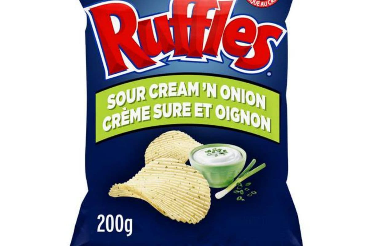 Ruffles Sour Cream 'N Onion (200 g)
