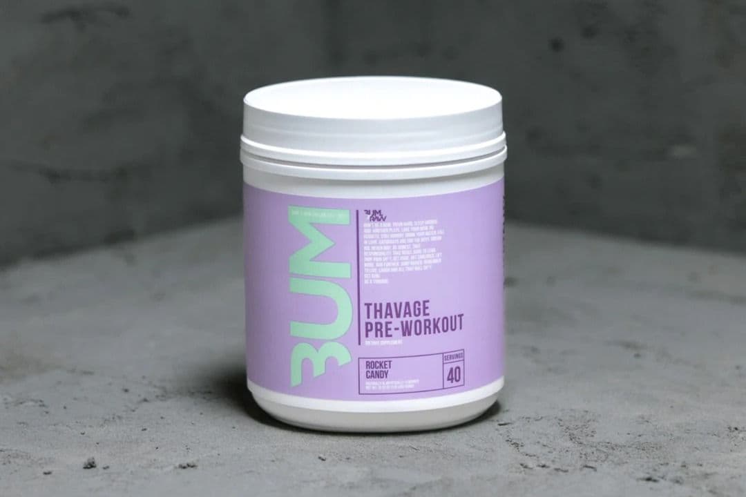 Raw CBUM Thavage Pre Workout Rocket Candy Powder Mix (536 g)