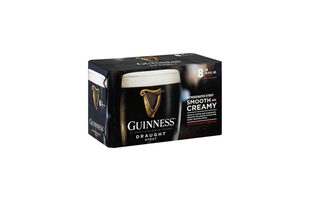 Guinness Draught 440ml 8pk Can