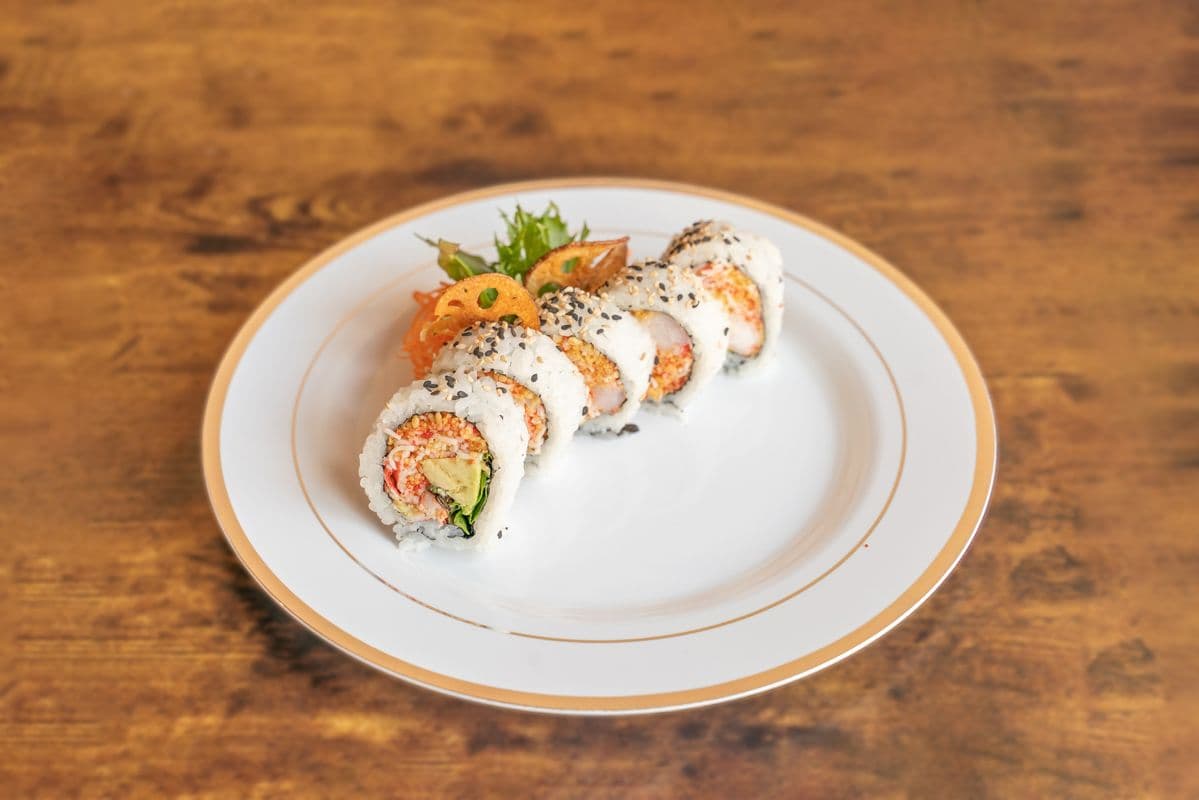 Futomaki aux crevettes épicées / Spicy Shrimp Futomaki
